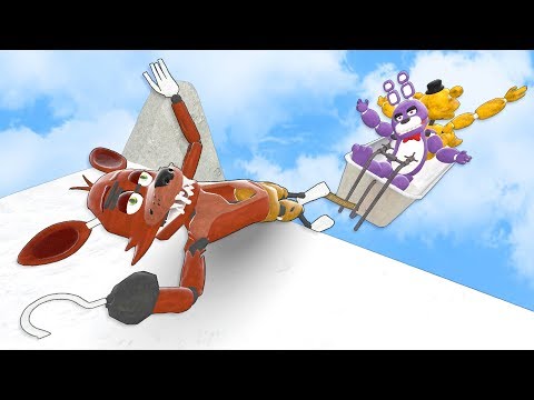 Видео: FNAF: Рэгдолл Прыжки и Падения Аниматроников [GMOD] - Серия 18
