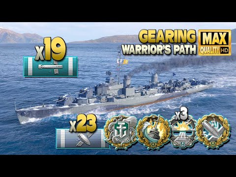 Видео: Эсминец «Гиринг»: Последняя надежда на карте Путь воина - World of Warships