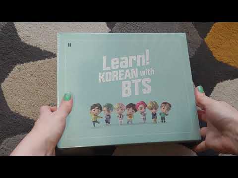 Видео: Учим корейский с BTS - распаковка/Learn Korean with BTS unboxing RUS/РУС