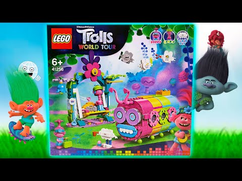 Видео: Купил эксклюзивный Радужный автобус троллей Мировой Тур 2020 LEGO Trolls 41256