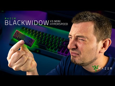 Видео: 65-процентный Рейзер — Razer BlackWidow V3 Mini Hyperspeed