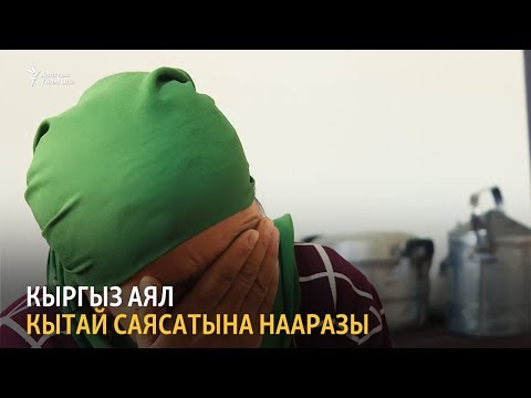 Видео: Кыргыз аял Кытай саясатына нааразы