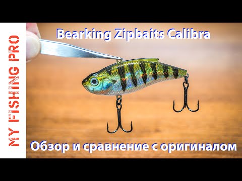 Видео: ZIPBAITS CALIBRA от BEARKING! Обзор, тест и сравнение с оригиналом! Новинка с Алиэкспресс 2019!