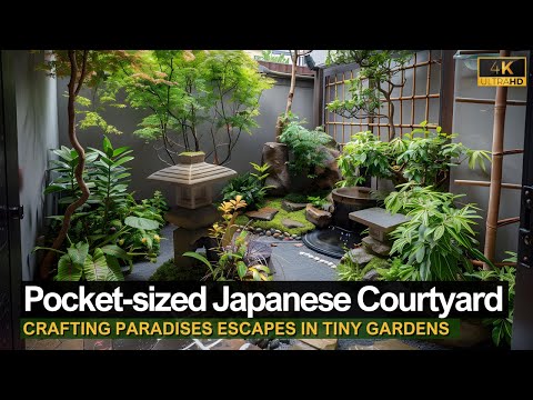 Видео: Карманный рай: создание японского дворика в крошечных садах