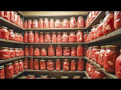 Видео: Вот как амиши хранят мясо без холодильника! Не ломается годами!