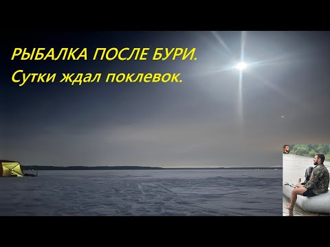 Видео: РЫБАЛКА ПОСЛЕ БУРИ. Сутки ждал поклевок.