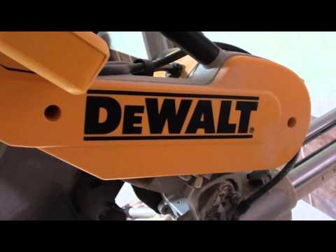 Видео: DEWALT DWS780 торцовочная пила.