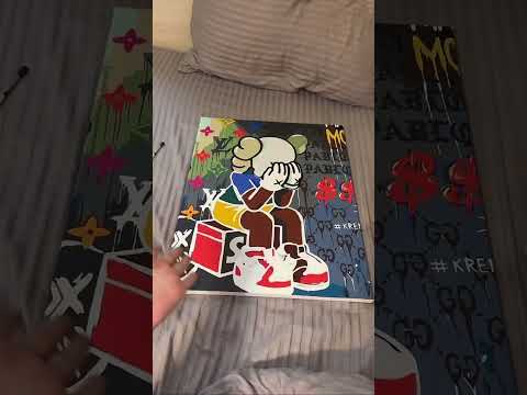 Видео: Рисую картину по номерам *KAWS*