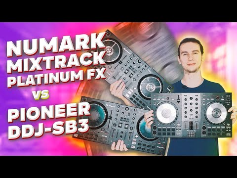 Видео: Обзор Numark Mixtrack Pro FX и Platinum FX. Что купить в 2020? Numark Platinum FX vs Pioneer DDJ-SB3