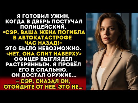 Видео: ПОЛИЦИЯ: МОЯ ЖЕНА ПОГИБЛА ЧАС НАЗАД — НО ОНА СПИТ В НАШЕЙ КРОВАТИ. КТО ОНА?