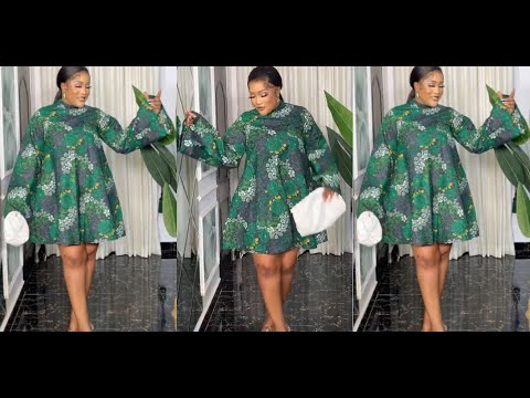 Видео: Как сшить короткое круглое платье А-силуэта: с расклешенными рукавами/кроем и пошивом