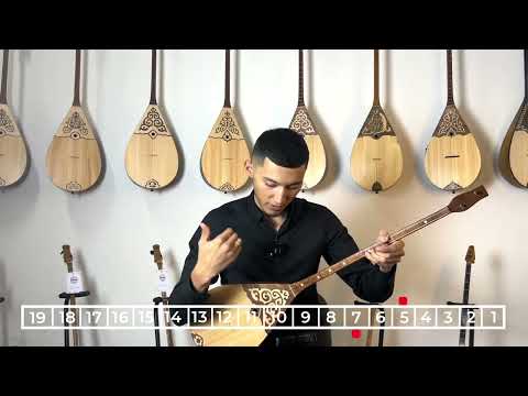 Видео: Домбыра үйрену | 7 - сабақ: “ Біз өмірдің гүліміз “ халық әні.