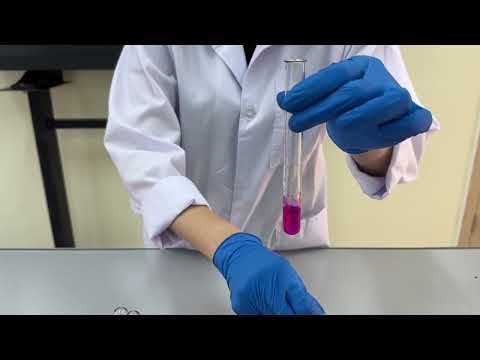 Видео: 7 сынып, Зертханалық жұмыс #8. Тақырыбы: Хлорсутек қышқылының бейтпраптану реакциясы