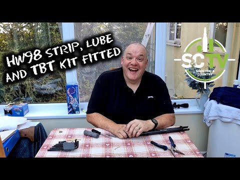 Видео: Стрельба и загородное телевидение | Гари Чиллингворт | Установлены полоса HW98, смазка, короткий ...