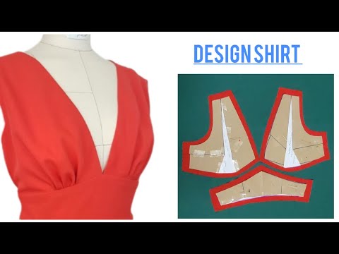 Видео: 🌼Советы и секреты шитья V-образного выреза, которые стоит знать | дизайн рубашки