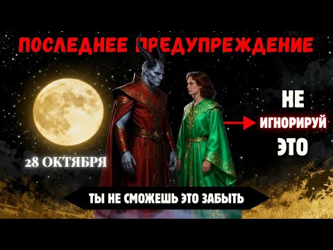 Видео: Избранные, Вам Нужно Увидеть Это! Срочные Лунные Предупреждения На 28 Октября!