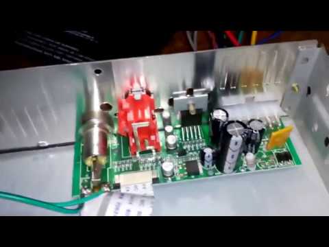 Видео: Ремонт китайской магнитолы JVGok - замена микросхемы усилителя YD1028!