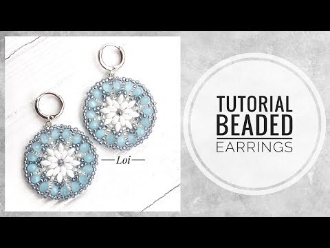 Видео: #МК - Серьги из твина, бисера и бусин | #Tutorial - Earrings made of twin, beads and bead