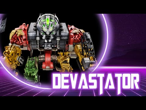 Видео: Обзор на десептикона Devastator