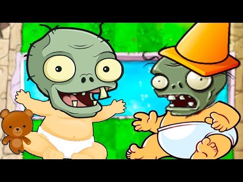 Видео: ДЕТКИ - ЗОМБИ ВОЗВРАЩАЮТСЯ! - Plants Vs Zombies [Растения Против Зомби] #21