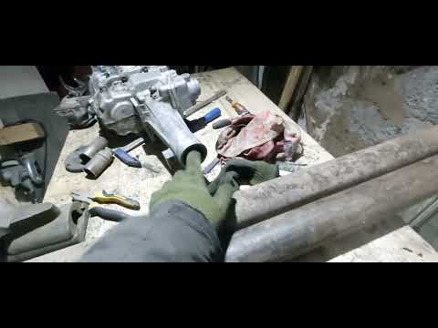 Видео: Мини погрузчик из Волги. Кардан, шрус, эксперимент.