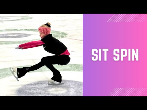 Видео: Как научиться делать вращение сидя: руководство для начинающих фигуристов с простыми упражнениями