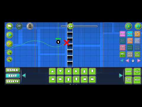 Видео: строю уровень в geometry dash