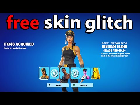 Видео: Тестирование БЕСПЛАТНЫХ скинов и карт VBUKS до их работоспособности