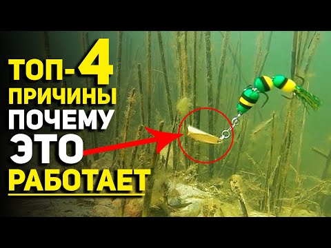 Видео: ТОП 4 Причины почему это работает. Мандула + Джиг Риг. Блесна грушка, пуля