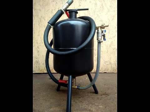 Видео: Пескоструйный аппарат 10L.