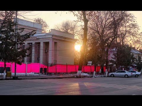 Видео: Прогулка по г.Жалал-Абад от педфака до столовой "Чучпара"