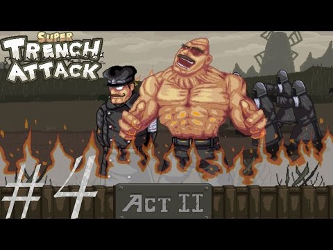 Видео: Прохождение Super Trench Attack - Субмарина #4