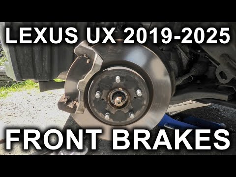 Видео: Lexus UX (2019-2025): как заменить передние тормозные колодки и диски? Подробное руководство!