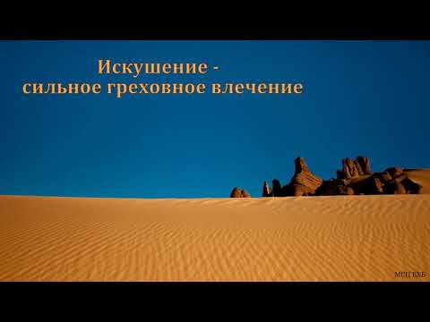 Видео: "Искушение - сильное греховное влечение". Г. С. Ефремов. МСЦ ЕХБ