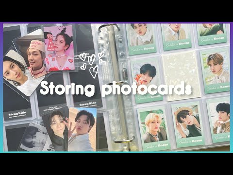 Видео: ♡ Организация фотокарт по байндерам #9 // Storing kpop photocards Stray Kids, BTS, SHINee  + more ♡