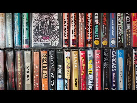 Видео: Обзор коллекции аудиокассет. Часть 1 metal/rock