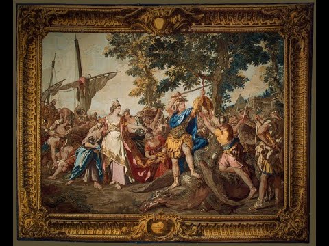 Видео: Старинные шпалеры и гобелены Эрмитажа. Санкт-Петербург