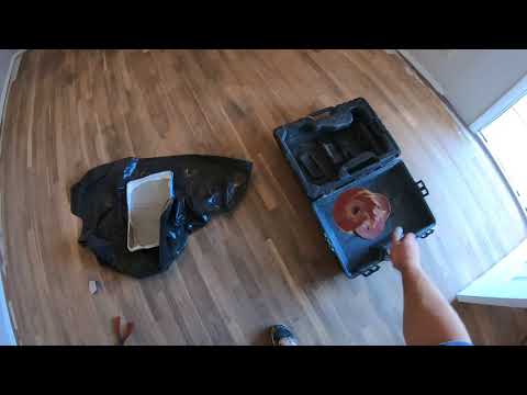 Видео: Восстановление паркетного пола после покраски