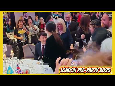 Видео: ЛОНДОНСКАЯ ПРЕДВАРИТЕЛЬНАЯ ВЕЧЕРИНКА. Димаш-отец говорит по-английски @DimashQudaibergen_official