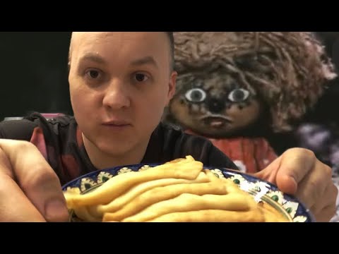 Видео: Блинов хочу со сметаной МУКБАНГ mukbang