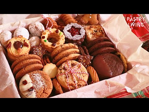 Видео: Приготовьте 10 праздничных печений из одного теста! 🎁 | Рождественская коробка с печеньем