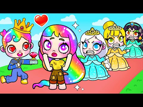 Видео: Бедная Принцесса vs Богатая Принцесса в Аватар Ворлд! Toca Life World