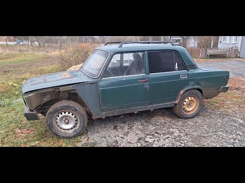 Видео: Установка глушителя от LADA Granta в ВАЗ 2105. Пробный выезд. Как поставить глушитель? Часть 62.