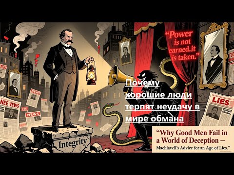 Видео: Почему хорошие люди терпят неудачу в мире обмана — совет Макиавелли для века лжи 🧠⚔️