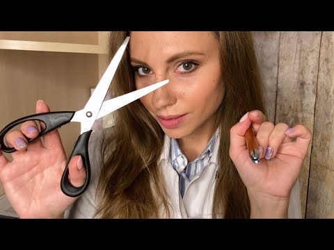 Видео: АСМР ВРАЧ-ПЛАСТИЧЕСКИЙ ХИРУРГ подрежет ваши УШИ😱ПОСМОТРИ ЭТО ВИДЕО, ЕСЛИ ХОЧЕШЬ УСНУТЬ! ASMR Doctor