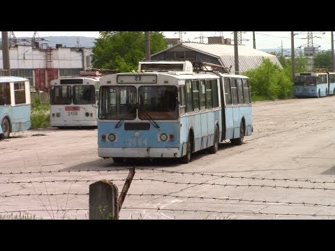 Видео: Троллейбусное депо №3 г Тольятти 2017 год
