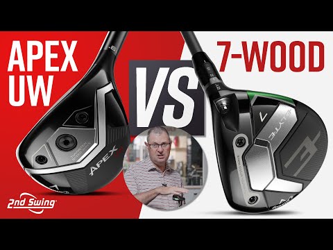 Видео: Одинаковая дистанция, больше вращения?? CALLAWAY APEX UW против ELYTE 7-WOOD