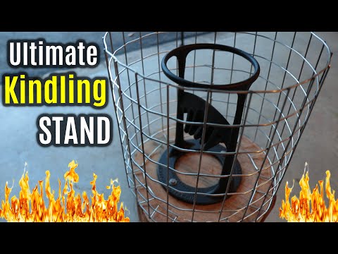 Видео: Инструмент для разжигания дров: плюсы и минусы | Создаем идеальную подставку | Эффективная систем...