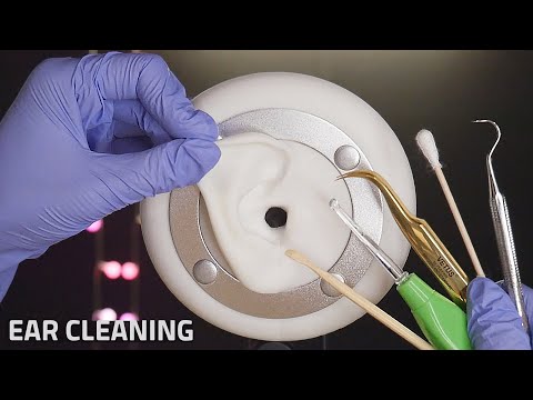 Видео: [ACMP] Очистка ушей с латексными перчатами (No Talking)