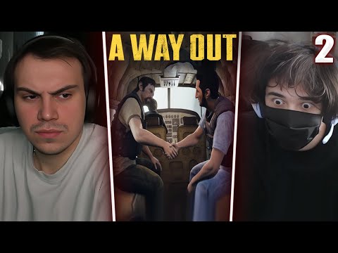 Видео: ГЛЕБ И РОСТИК ИГРАЮТ В A Way Out #2 / ФИНАЛ (две концовки) | Sasavot и Rostikfacekid